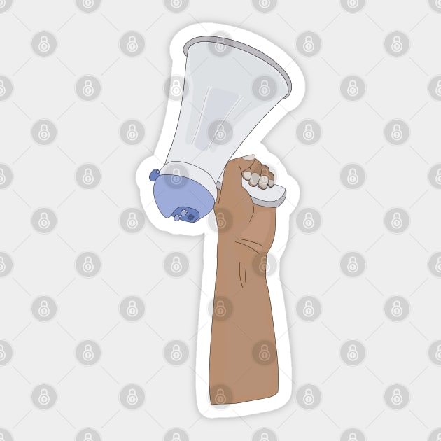 Megaphone Sticker by DiegoCarvalho